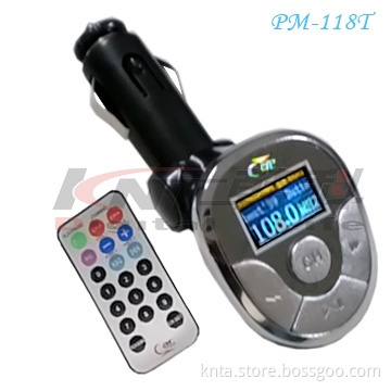 KNT popular LCD flash memory MP3 FM modulator--PM-118T